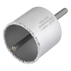 Wolfcraft otwornica do płytek, 73 mm, do precyzyjnych otworów w płytkach.