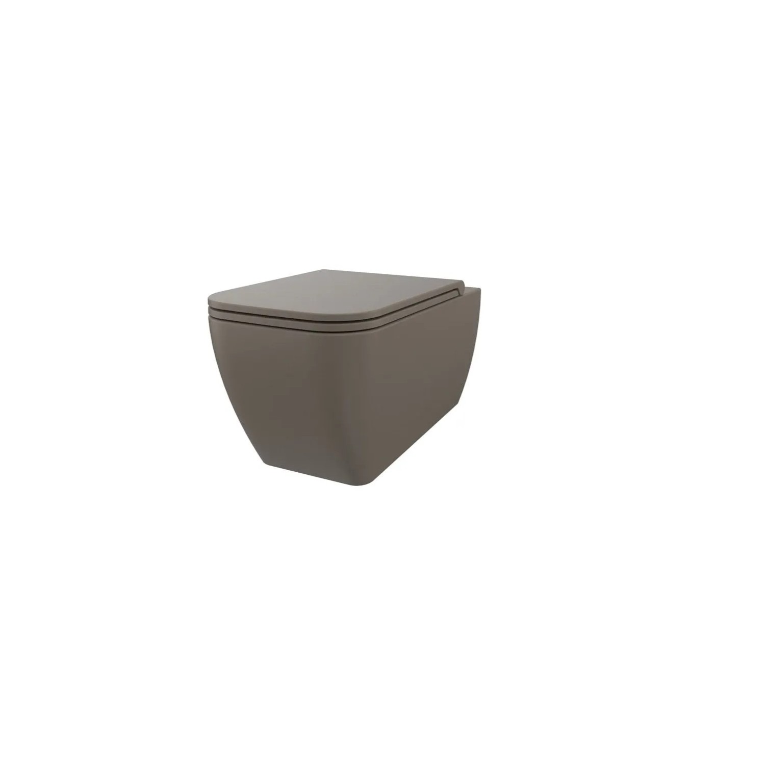 Miska WC QUADRA miska CAFFE 56X36