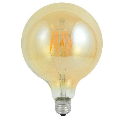Polux Żarówka LED VINTAGE AMBER G125 E27 4W 2000K 350lm