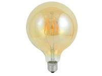 Polux Żarówka LED VINTAGE AMBER G125 E27 4W 2000K 350lm