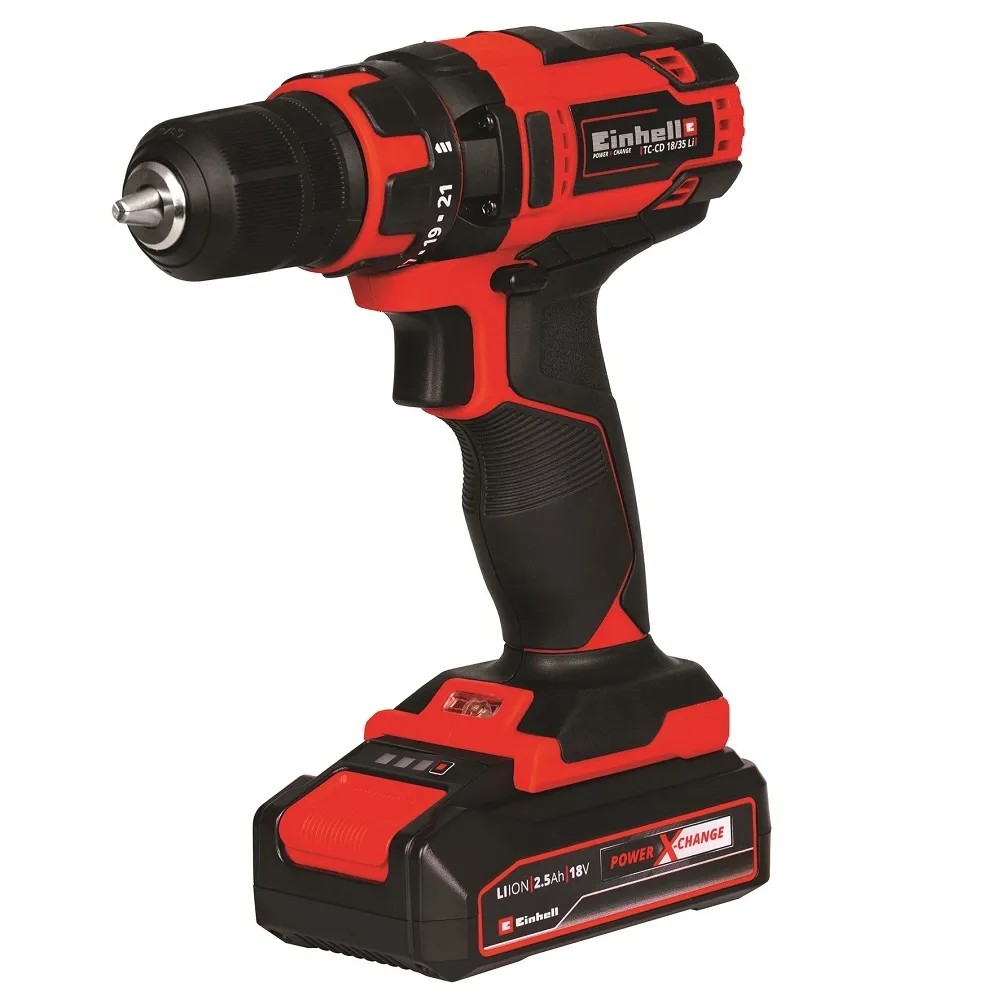 Einhell Wiertarko-wkrętarka akumulatorowa TC-CD 18/35 Li 18V 2,5 Ah