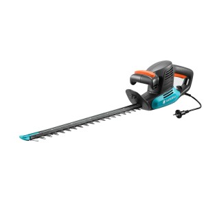 Elektryczne nożyce do żywopłotu Gardena EasyCut 420/45 z ostrzem 45 cm do precyzyjnego cięcia.