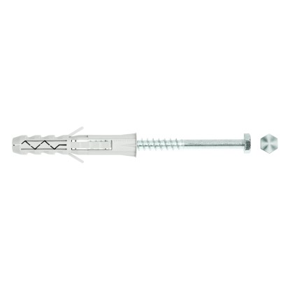 Wkręt-met Kołek rozporowy z łbem 6-kątnym 10 mm x 80 mm