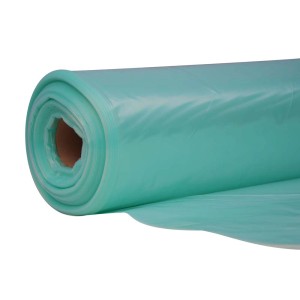 Rolka zielonej folii, idealna do ogrodu i budowy, kategoria Folia i włóknina.