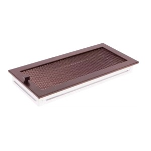 Nordflam Kratka stara miedź z żaluzją 17x37