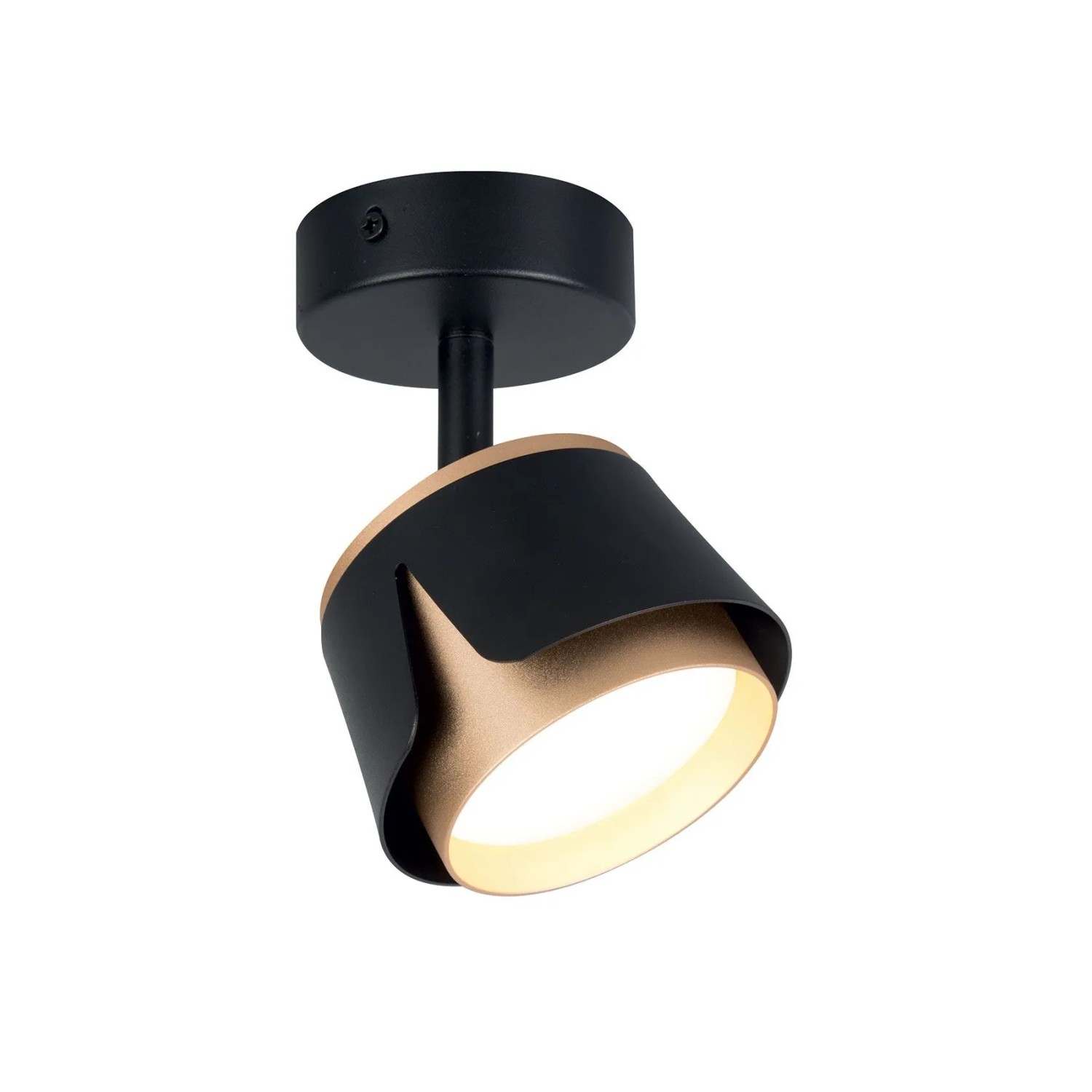 DPM Lampa punktowa 1xGX53 max. 35W czarno-złota
