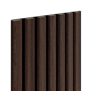 Lamele ścienne filc Dąb ciemny 2700x300