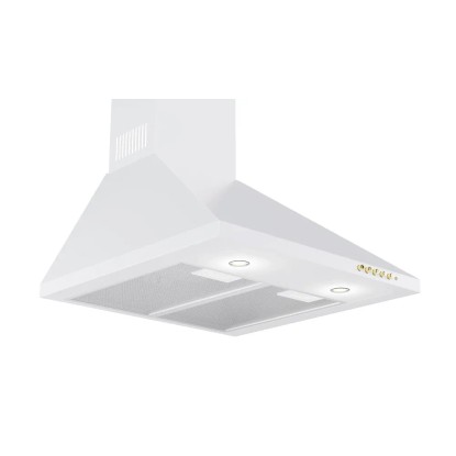 Akpo Okap kominowy Classic Gold biały 50 cm