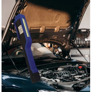 Düwi Latarka bateryjna LED EF-252 120lm 3xAA czarno-niebieska