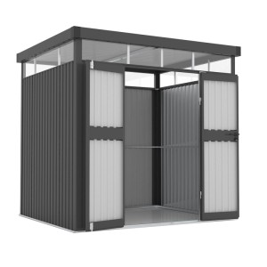 Domek narzędziowy metalowy 5,25 m2 - 220x239 cm, wys. 227 cm