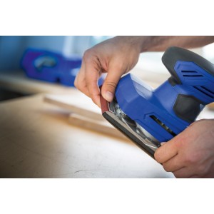 Paski ścierne LUX K180 do szlifierki oscylacyjnej, 115x280mm, do szlifowania drewna.