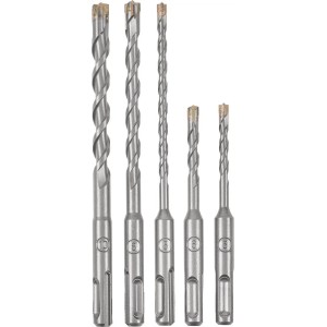 Einhell Zestaw wierteł SDS-Plus 4C 110/160 mm - 5 szt.