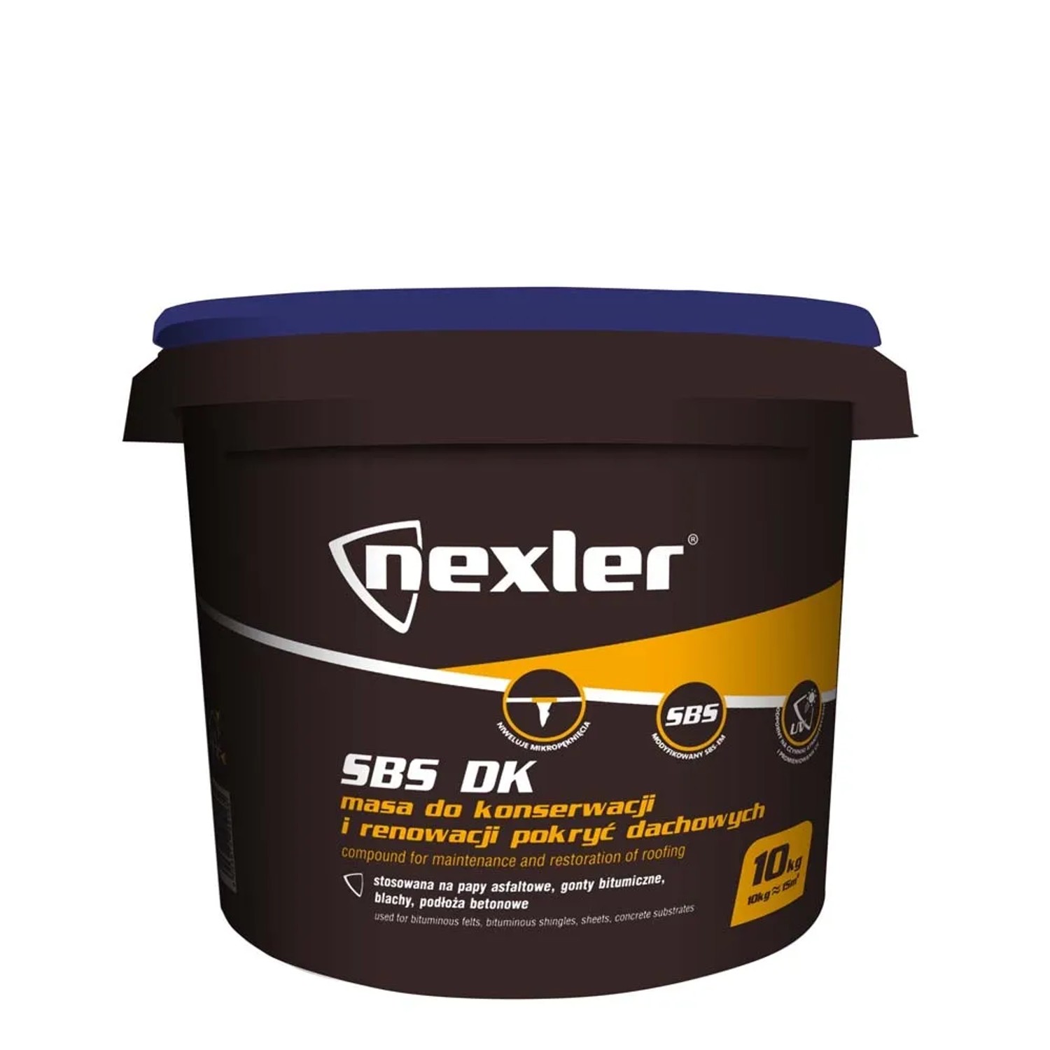 Nexler Masa asfaltowo-kauczukowa SBS DK 10 kg