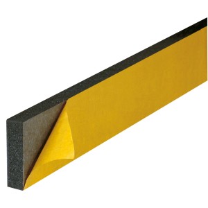 Samoprzylepna listwa ochronna na drzwi Hettich, zapobiegająca uszkodzeniom, np. w garażach.