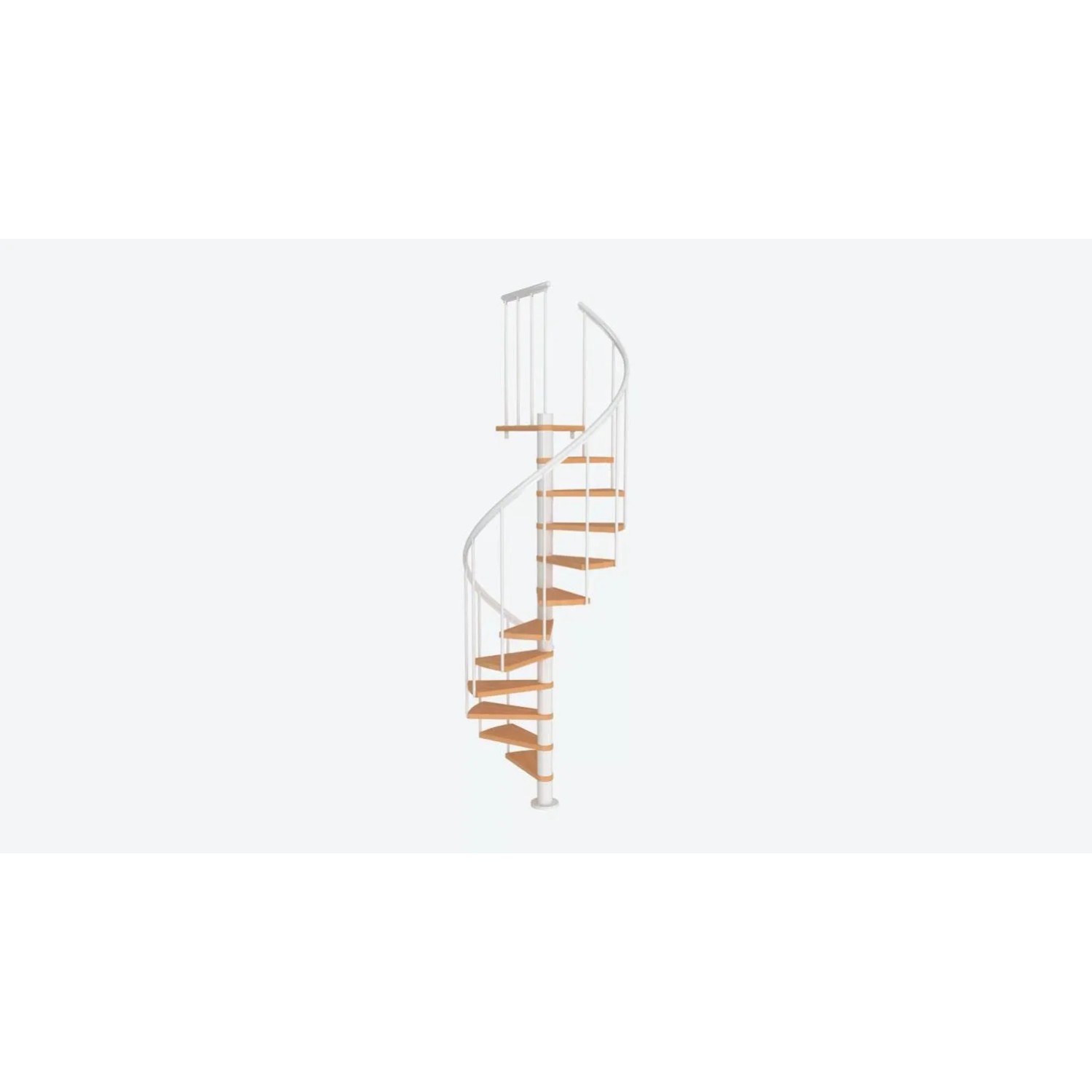 Dolle Schody spiralne Montreal 160 dąb olejowany białe max.H305,5