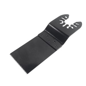 Czarny brzeszczot do LUX Multitool, akcesorium do narzędzi wielofunkcyjnych.