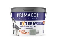 Farba fasadowa Primacol Exteria 9l popielata