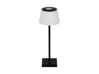 KingBerry Lampka stołowa Mufa CCT+RGB 14W 3000/4000/5000K+RGB czarna