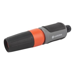 Dysza czyszcząca Gardena, opryskiwacz ogrodowy z regulowanym strumieniem wody.