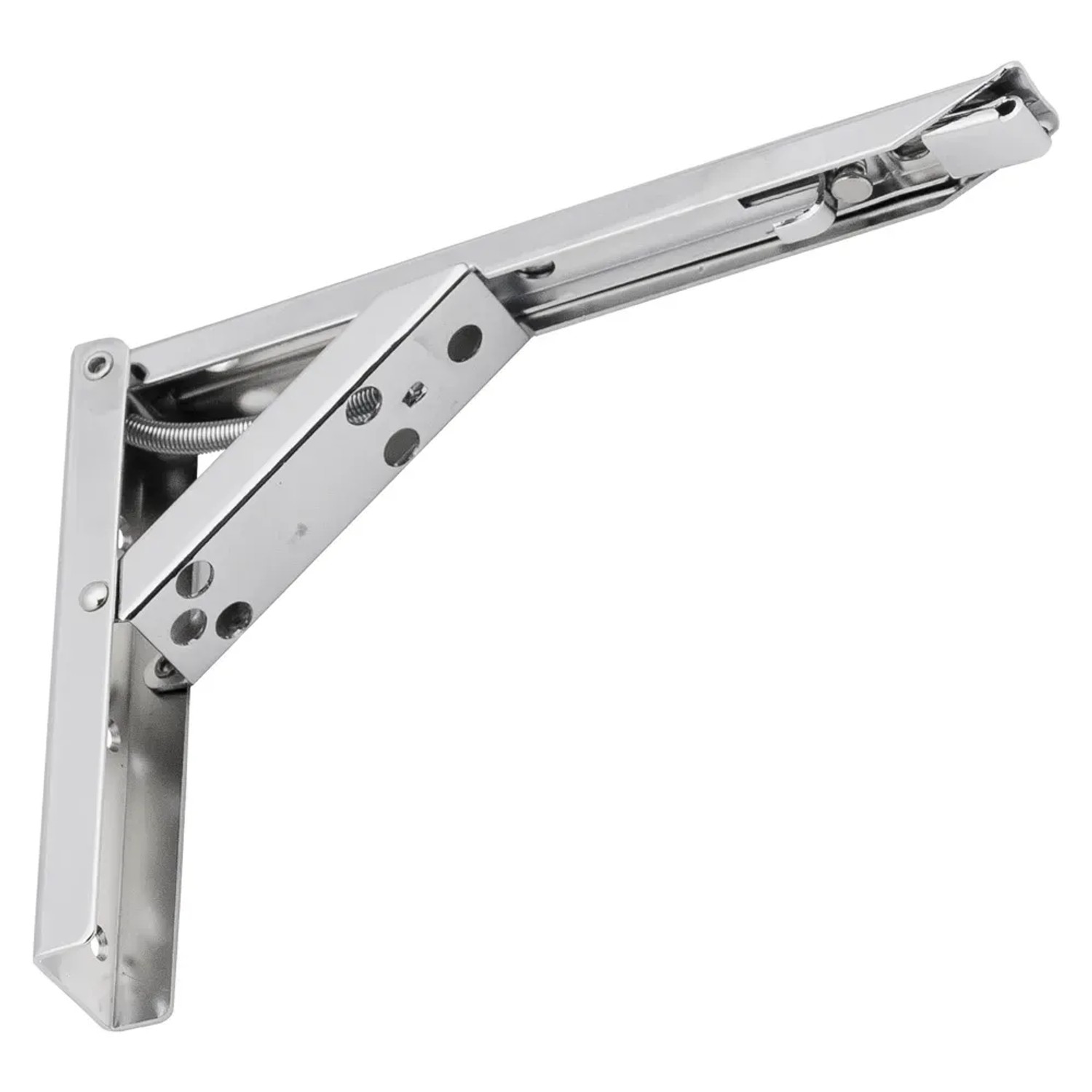 Domax Wspornik składany WSC 200 200 mm x 135 mm x 30 mm srebrny