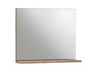 Półka lustrzana Rita 60 x 50 cm dąb sonoma