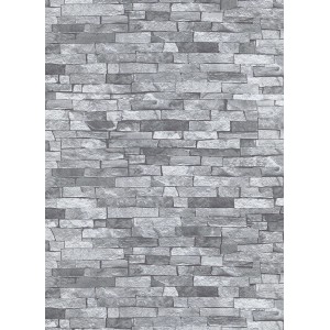 Szara tapeta dekoracyjna ze wzorem kamienia do wnętrz.