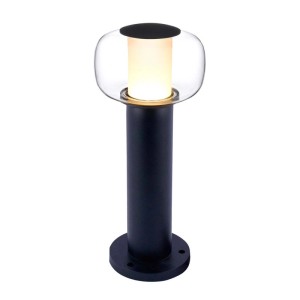 Goldlux Lampa ogrodowa słupek LED MALAGA 12W 4000K 1400lm IP44 40 cm czarna