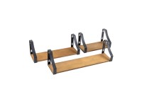 Półki loft zest.3 elementowy 43/33/23 cm