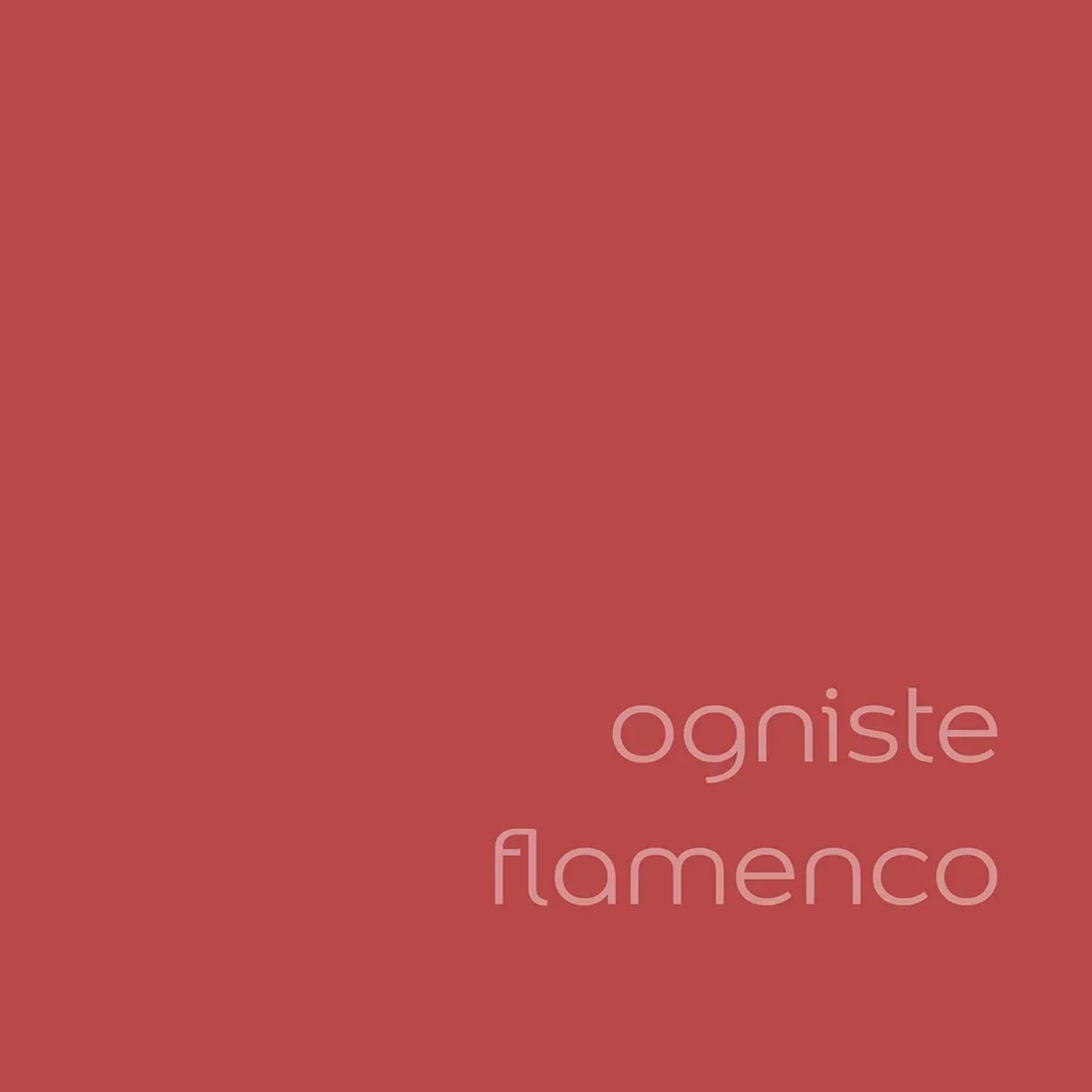 Farba do ścian t.b.t. w kolorze flamenco czerwony.