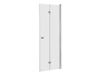 Roca Drzwi prysznicowe składane Capital 2 skrzydłowe łamane 100x195 chrom