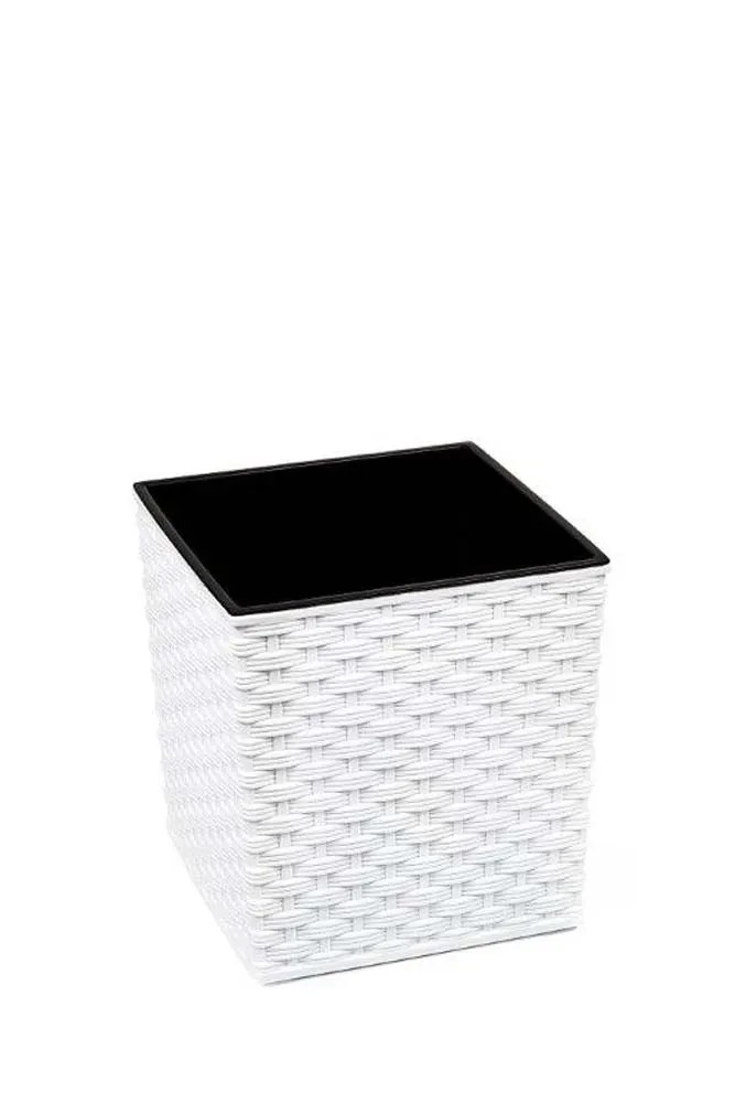 Lamela - Juka 25x25x26h cm Pot E.5 Bianco