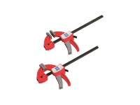 LUX Zestaw ścisków stolarskich 125 mm 2 sztuki LUX Zestaw ścisków stolarskich 125 mm 2 sztuki