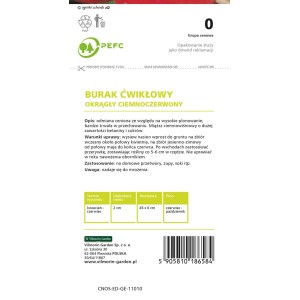 Burak ćwikłowy Okrągły - 5 g