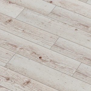 Jasne panele podłogowe t.b.t. z efektem drewna do wnętrz.