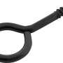 Hak zamknięty czarny ocynkowany 5x40mm 2szt_2