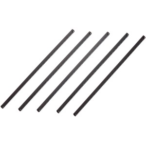 5 szt. brzeszczotów LUX do pił włosowych do drewna, 150 mm, pasują do pił ręcznych i pilników.