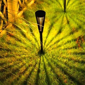 Eko-Light Lampa solarna FLAME 0,06W 1700K 2lm IP44 czarna