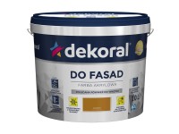 Farba elewacyjna Dekoral Polinit do fasad 10 l piaskowa