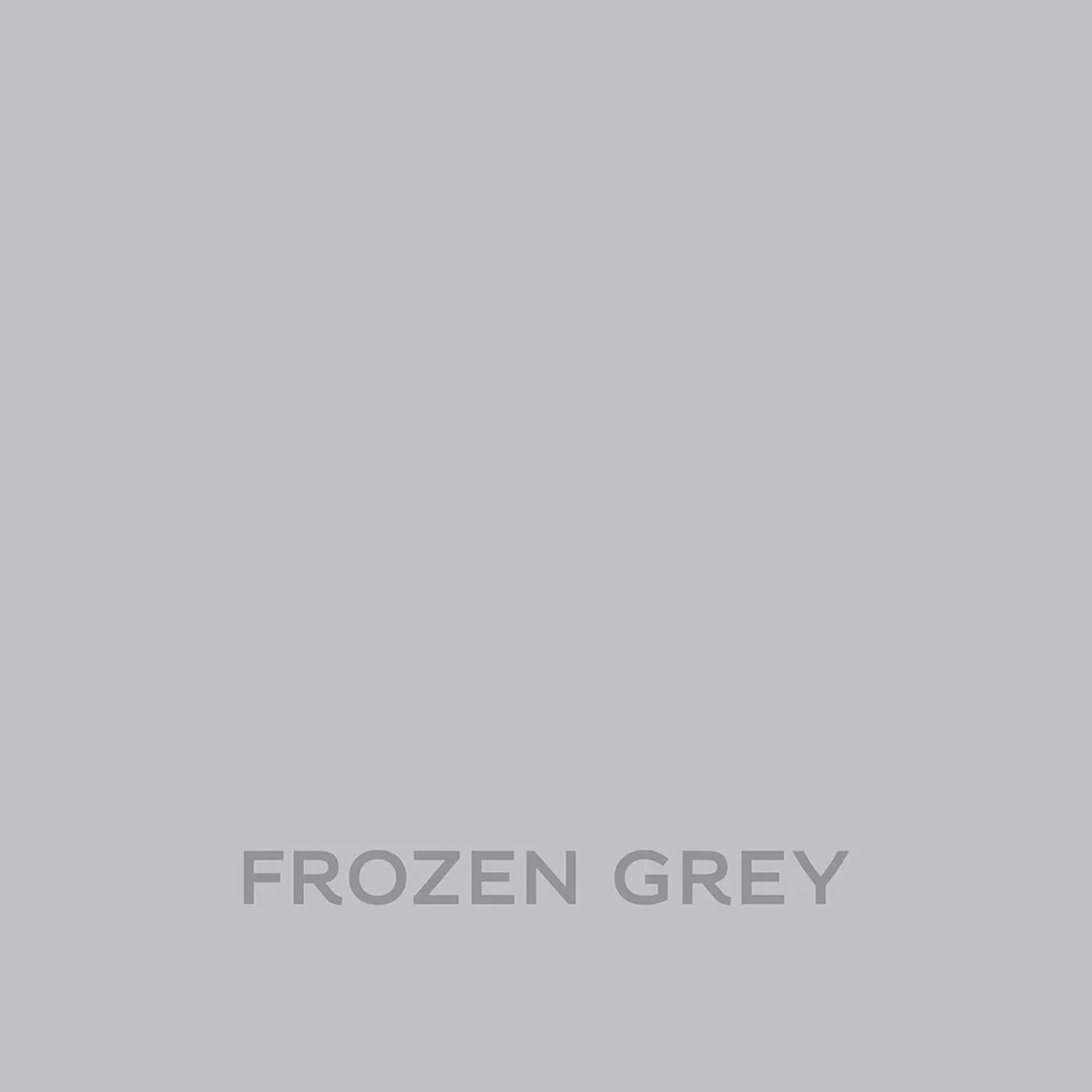 Próbka koloru Frozen Grey dla Kolorowe farby do ścian.