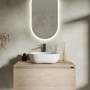 Lustro LED Comet Czarne 50x90cm_2