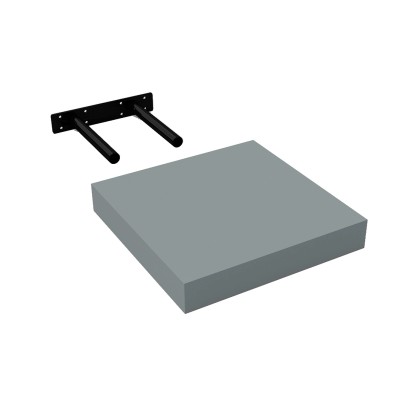 Velano Półka samowisząca FS 24 x 24 cm jasnoszara