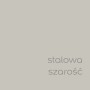 Próbka koloru farby do ścian t.b.t. w kolorze stalowoszarym.