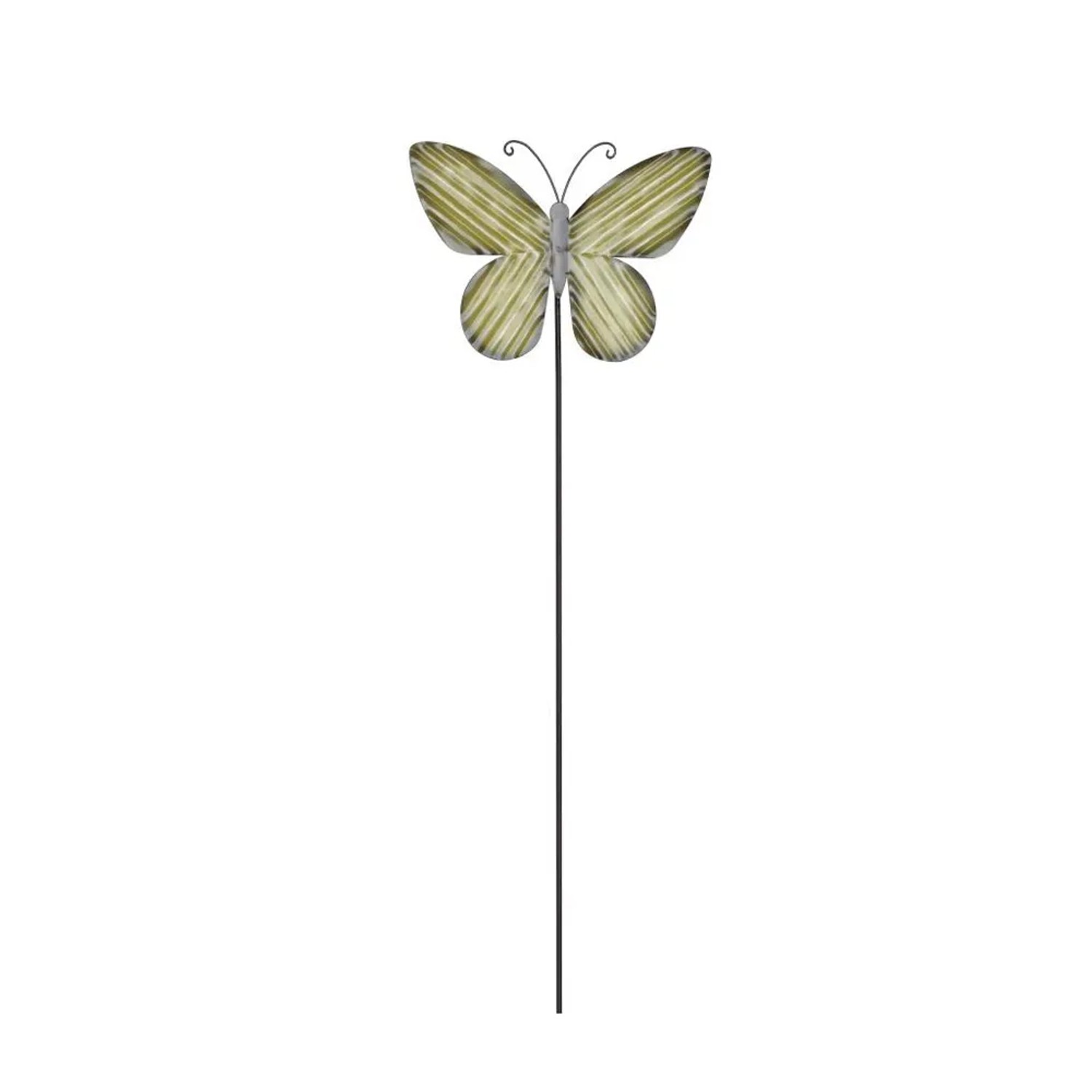 Motylek na piku żółty 64 cm