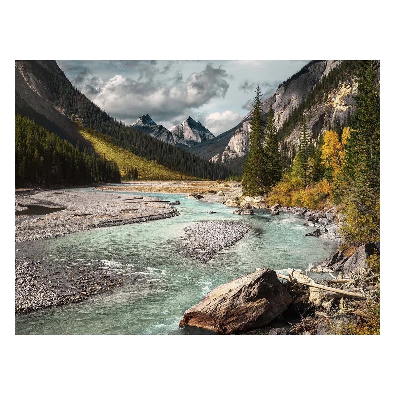 STYLER Obraz Canvas STREAM ST643 85 x 113 cm