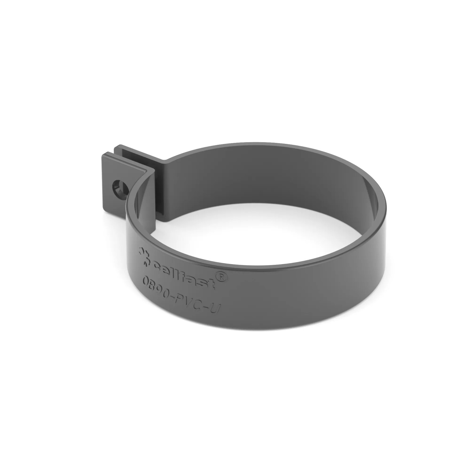 Bryza Obejma 90 mm PVC grafit