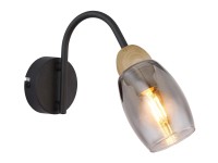 Globo Kinkiet GERLY 1xE14 25W czarny