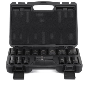 SMART365 Komplet nasadek udarowych długich 1/2" - 16 cz.