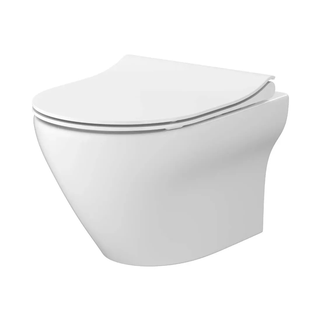 Cersanit Miska WC Flavis CleanOn wisząca z deską wolnoopadajacą