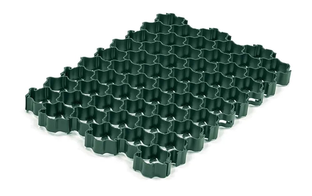 Kratka trawnikowa parkingowa zielona - 40 x 60 cm