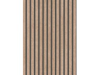 Tapeta winylowa na flizelinie Lamele brązowe